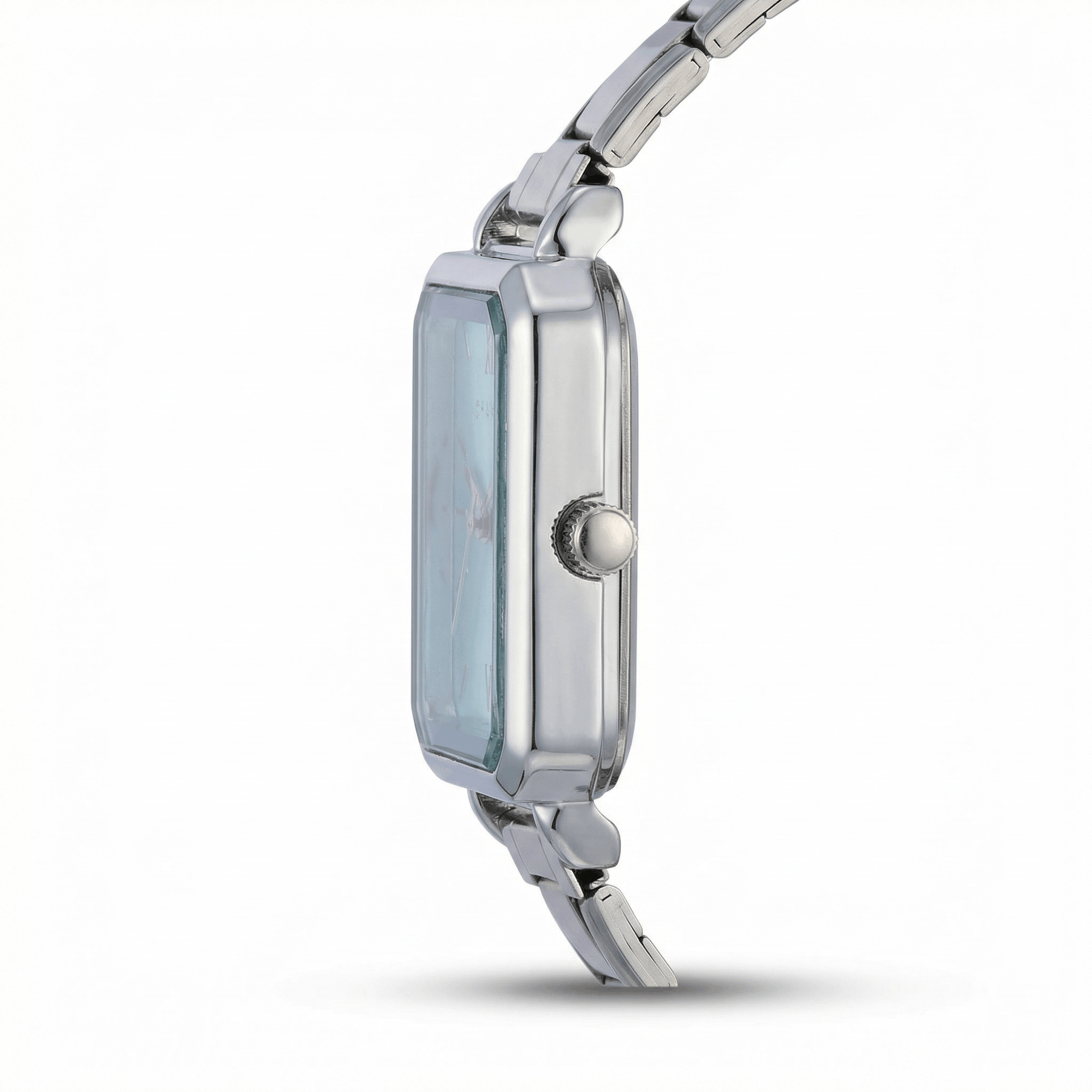 Como – Edição prateada com mostrador azul