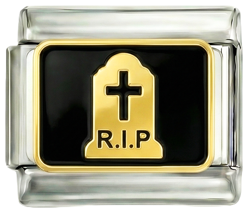 RIP em prata