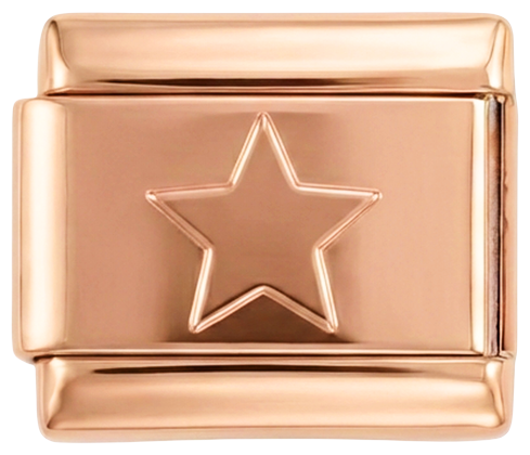 Estrela, em ouro