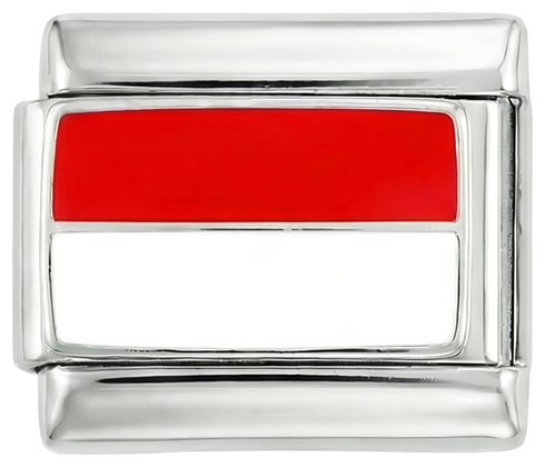 Poland Flag, on Silver - poland-on-silver.png