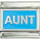 AUNT em prata