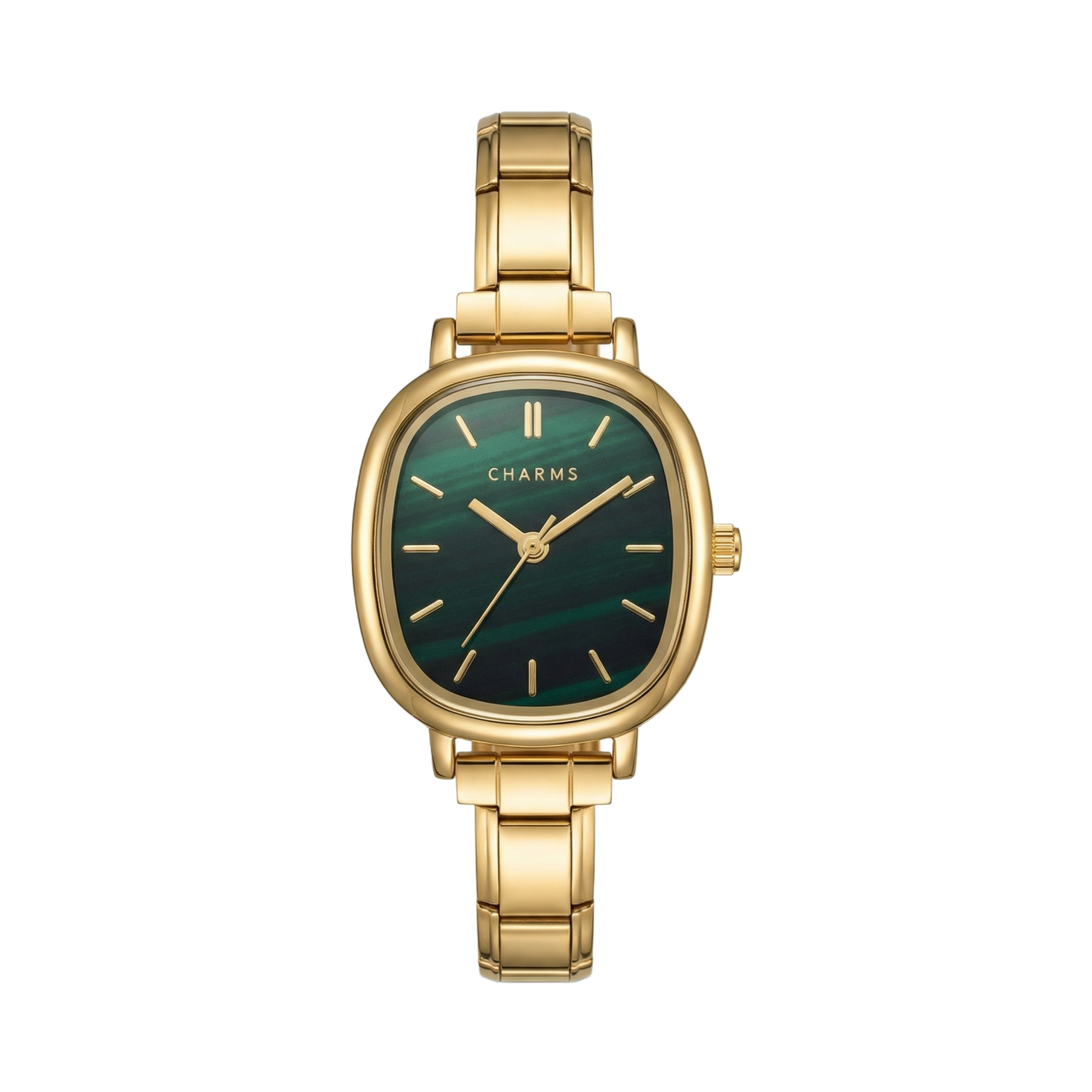 Capri Watch Gold Emerald Dial