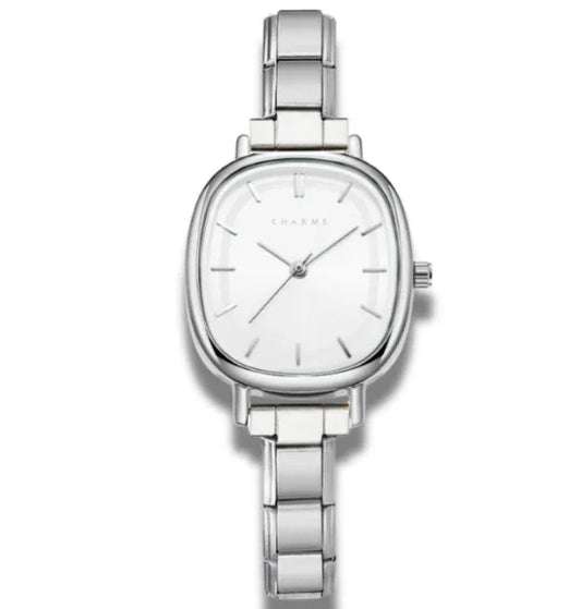 Capri – Edição prateada com mostrador branco