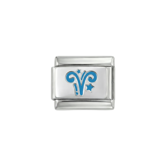 Aries Blue, on Silver