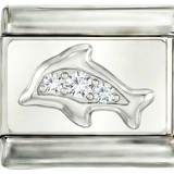 A adicionar - Dolphin Bling Silver