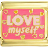 Love Myself on Pink Plate on Gold - Love-Myself-on-Pink-Plate-on-Gold.png