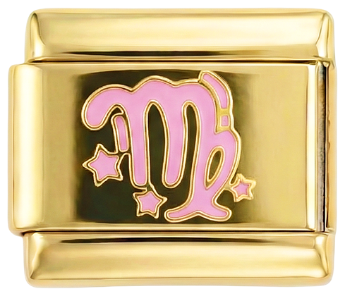 Virgo Rosa em Ouro