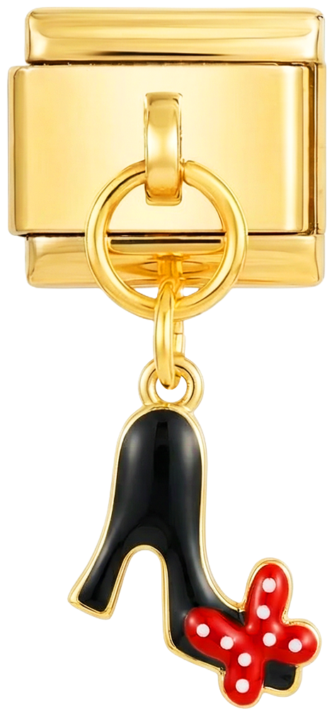 Salto da Minnie, em ouro